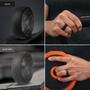 image:imageEgnaro Mens Silicone Wedding Rings 17 Multipack of Flexible Rubber BandsSETB2 Light Gray  Metallic PlatinumBlack  Black  Black Gray  Black Gray CamoBlack  Metallic SilverBlack