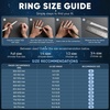 image:imageEgnaro Mens Silicone Wedding Rings 17 Multipack of Flexible Rubber BandsSETB4 BlackGrey  Dark BlueBlack  BlackBlack Gray Camo  Pine GreenBlack  BlackMaroon