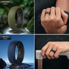 image:imageEgnaro Mens Silicone Wedding Rings 17 Multipack of Flexible Rubber BandsSETC3 BlackOrange  Black GrayBlack  Dark BlueBlack  Olive GreenBlack