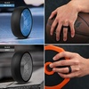 image:imageEgnaro Mens Silicone Wedding Rings 17 Multipack of Flexible Rubber BandsSETC4 BlackBlue  BlackDark Gray  BlackRed  BlackOrange