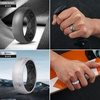 image:imageEgnaro Mens Silicone Wedding Rings 17 Multipack of Flexible Rubber BandsSETD3 Dark SilverBlack  MarbleBlack  Dark BlueBlack  Black