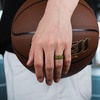 image:imageEgnaro Mens Silicone Wedding Rings 85mm Wide 2mm Thick 1 to 7 MultipackSETE1All Olive Green