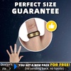 image:imageEgnaro Mens Wedding Rings 8mm Wide 2mm Thick Rubber Bands Breathable and Flexible Step Edge Ring Variety Multipack 17 For Gym Workout Travel Daily WearSETF4Dark Blue Black  Twilight Blue Black  Red Black  Light Gray  Black Gray   Black Gray  Black