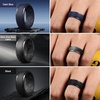 image:imageEgnaro Silicone Rings For Him 9mm Wide Flexible Work Rubber Wedding BandsSETC1Black  Black Gray  Light Gray  Silver  Dark Blue  Black Camo  Olive Green