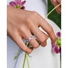 image:imageEgnaro Silicone Statement Ring Women Floral Patterned Rubber Wedding BandEPastel Cosmos