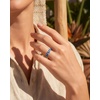 image:imageEgnaro Silicone Statement Ring Women Floral Patterned Rubber Wedding BandMMorpho
