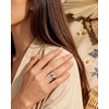 image:imageEgnaro Silicone Statement Ring Women Floral Patterned Rubber Wedding BandODaisy