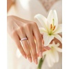 image:imageEgnaro Silicone Statement Ring Women Floral Patterned Rubber Wedding BandQWatercolor Lilac