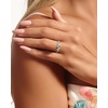image:imageEgnaro Silicone Statement Ring Women Floral Patterned Rubber Wedding BandZ6Colorful Feather