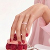 image:imageEgnaro Womens Silicone Stackable Rings 32mm Thin Rubber Wedding BandSETA2Faint Red  Pastel Blue  White pink  White