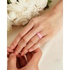 image:imageEgnaro Womens Silicone Wedding Ring Etched Rubber Band6mm Wide 2mm ThickPack D2LoveRose Red  peach pink  Jade  Dark Blue