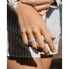 image:imageEgnaro Womens Silicone Wedding Ring Etched Rubber Band6mm Wide 2mm ThickPackA1FloraVineFaint Red  Lilac Purple  Sky Blue  Light purpleblue