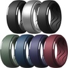 SETA1-Silver Ink Green Twilight Blue Black Maroon Black Purple Black