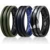 SETC1: Black-Dark Blue  Black Gray Camo-Black  Olive Green-Black