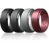 SETB42-Black  Black Gray  Light Gray  Metallic Burgundy