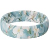 image:imageEgnaro Silicone Statement Ring Women Floral Patterned Rubber Wedding BandAApple Blossoms