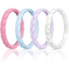 SETH-Peach Pink Sky Blue Lilac Purple Pearl White