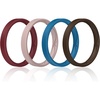 SETB2-Crimson  Light Pink  Blue Jewel  Dark Brown