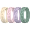 Pack A6-Daisy-Nude  Cherry Pink  Light Purple  Meadow Green