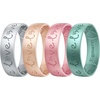 Pack D1-Love-Peach  Pink Rose Gold  Metallic Green  Silver