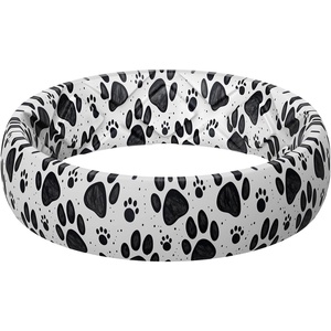 image:imageEgnaro Silicone Statement Ring Women Floral Patterned Rubber Wedding BandKInky Paws