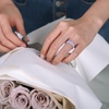 image:imageEgnaro 458 Variety Multipack Ergonomic Breathable Bridal Rings SetsSETA1Black Cool gray Light gray green Lavender