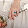 image:imageEgnaro 458 Variety Multipack Ergonomic Breathable Bridal Rings SetsSETA2Black Blue Jewel Emerald Green Light Gray