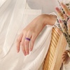 image:imageEgnaro 458 Variety Multipack Ergonomic Breathable Bridal Rings SetsSETA4Orchid Haze Emerald Green Indigo Blue Black