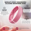 image:imageEgnaro 458 Variety Multipack Ergonomic Breathable Bridal Rings SetsSETA5Faint Red Pastel Blue Whitepink White
