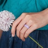 image:imageEgnaro 458 Variety Multipack Ergonomic Breathable Bridal Rings SetsSETA6White Marble Peach pink  Lilac Purple Sky blue Light purpleblue Emerald green Black