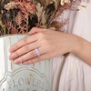 image:imageEgnaro 458 Variety Multipack Ergonomic Breathable Bridal Rings SetsSETA7White Marble Nude Cherry Pink Light Purple Classic Blue Meadow Green Black