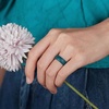 image:imageEgnaro 458 Variety Multipack Ergonomic Breathable Bridal Rings SetsSETA8White Faint Red Coral Red Sunlight Yellow Pale Cyan Classic Blue Jade Green Black