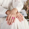 image:imageEgnaro 458 Variety Multipack Ergonomic Breathable Bridal Rings SetsSETB2Metallic Pearl White Fairy Pink Petal Pink Mint Green Chill Blue