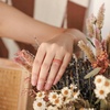 image:imageEgnaro 458 Variety Multipack Ergonomic Breathable Bridal Rings SetsSETB4Dark Blue Mist Green Pumpkin Beige Black