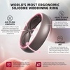 image:imageEgnaro 458 Variety Multipack Ergonomic Breathable Bridal Rings SetsSETB9Black Silver Marble Light Gray Dark silver Metallic Platinum White Black Gray