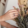 image:imageEgnaro 458 Variety Multipack Ergonomic Breathable Bridal Rings SetsSETB9Black Silver Marble Light Gray Dark silver Metallic Platinum White Black Gray