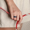 image:imageEgnaro 458 Variety Multipack Ergonomic Breathable Bridal Rings SetsSETC5Sunlight Yellow Coral Orange Faint Red Dream Purple Blue Jewel Dark Blue Black Metallic Pearl White