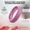 image:imageEgnaro 458 Variety Multipack Ergonomic Breathable Bridal Rings SetsSETC6White Blue Pinkpurple Pale cyan Black