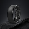 image:imageEgnaro Mens Silicone Wedding Rings 1467 Multipack Rubber Wedding Bands with Inner Arc Ergonomic Breathable Design for GymOutdoorGiftSETA3Black Black Black Black