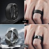 image:imageEgnaro Mens Silicone Wedding Rings 1467 Multipack Rubber Wedding Bands with Inner Arc Ergonomic Breathable Design for GymOutdoorGiftSETC5Black Light Gray Twilight Blue Black GrayBlack Camo