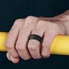 image:imageEgnaro Mens Silicone Wedding Rings 1467 Multipack Rubber Wedding Bands with Inner Arc Ergonomic Breathable Design for GymOutdoorGiftSETOBlack