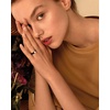 image:imageEgnaro Silicone Wedding Bands Women Inner Arc Ergonomic Breathable DesignSETBBlackMetal Gold