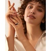 image:imageEgnaro Silicone Wedding Bands Women Inner Arc Ergonomic Breathable DesignSETBBlackMetal Gold