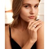 image:imageEgnaro Silicone Wedding Bands Women Inner Arc Ergonomic Breathable DesignSETGLight NudeMetal Light Rose Gold BlackMetal Gold