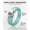 image:imageEgnaro Silicone Wedding Bands Women Inner Arc Ergonomic Breathable DesignSETOLight PurpleMetal Silver Metallic GreenMetal Silver Metallic Pearl WhiteMetal Gold BlackMetal Gold