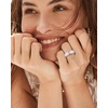 image:imageEgnaro Silicone Wedding Bands Women Inner Arc Ergonomic Breathable DesignSETWLight BlueMetal Silver