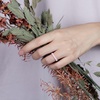 image:imageEgnaro Womens Braided Silicone Wedding Ring Stylish Stackable Rubber Band21Pink Camo  Honey Red  Mint Green  Sky blue  light purpleblue  White  peach pink