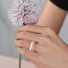 image:imageEgnaro Womens Braided Silicone Wedding Ring Stylish Stackable Rubber BandE6Metallic Silver  Bronze  White  Light Rose Gold