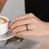 image:imageEgnaro Womens Braided Silicone Wedding Ring Stylish Stackable Rubber BandE6Metallic Silver  Bronze  White  Light Rose Gold