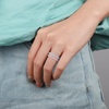 image:imageEgnaro Womens Braided Silicone Wedding Ring Stylish Stackable Rubber BandSETULight Green  Black Green Flashing  Green Flashing  Pink Flashing  Purple  White  Pure Black  Rose Gold